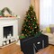 Rolling Christmas Tree Storage Bag, Fits Up to 7.5 Ft. Tall Disassembled Holiday Tree, 22" x 16" x 50", Large Heavy Duty Xmas Storage Container with 2 Wheels & Handles, 600D Oxford (Black)